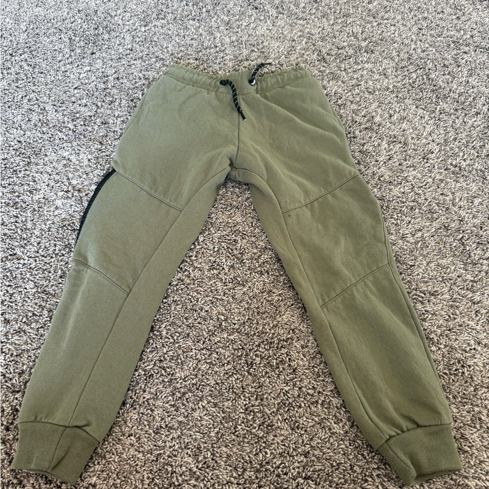 Tony Hawk Olive Green Kids Joggers